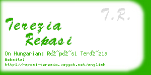 terezia repasi business card